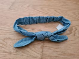 Haarband Denim Blau Grösse 6-12M neuwertig