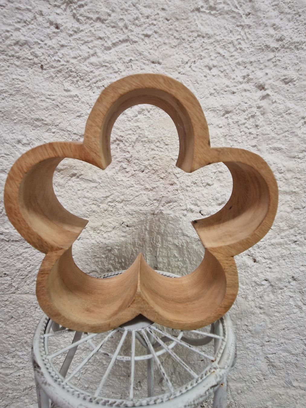 Tutte le decorazioni: Hingucker! Wunderschöne Holz-Blume, Dekoration – Nuovo (secondo la descrizione) da Weggis venduto da Oswadan