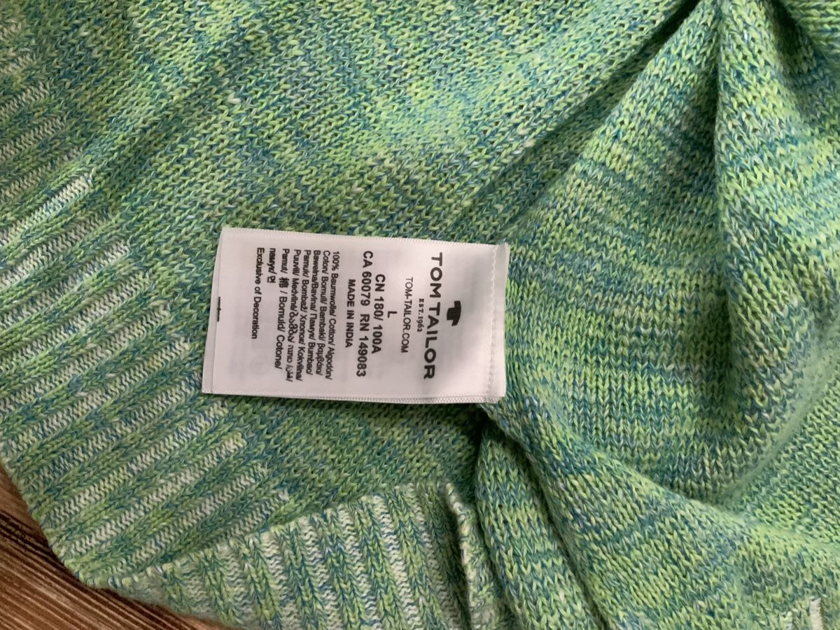 Tom Tailor Maglioni & Felpe: TomTailor Pullover Herren Grösse L hellgrün meliert (TA) – Nuovo (secondo la descrizione) da Wallisellen venduto da AS.TZ. 4
