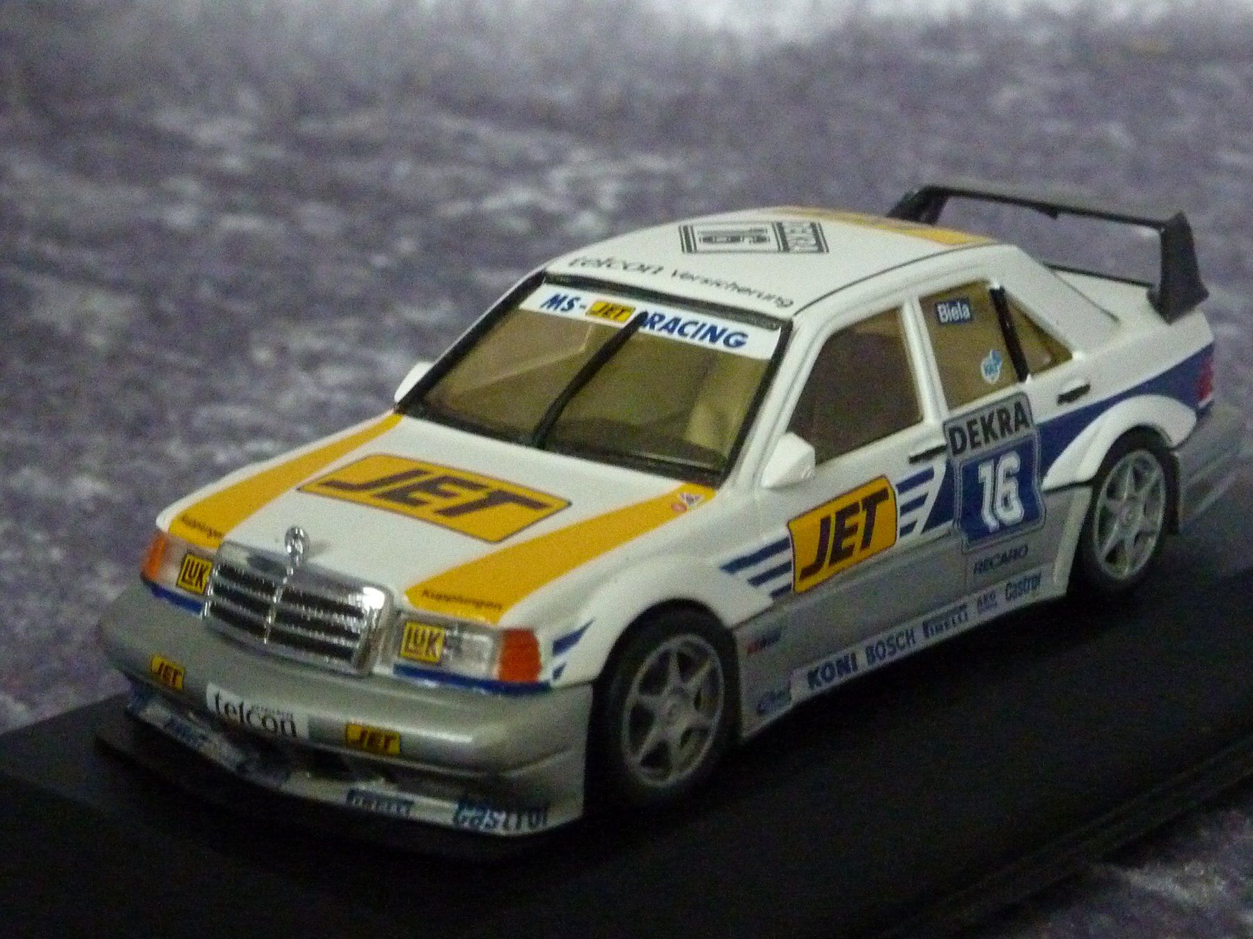 Minichamps Modellini d'auto: Mercedes 190E Evo2 Jet #16  1:43 – Nuovo e nell'imballaggio originale da Dürrenäsch venduto da modellautos4you 2