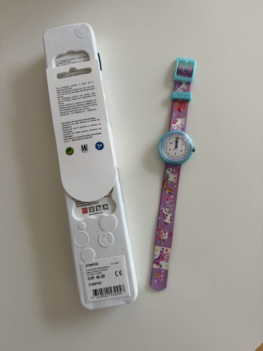 Flik Flak Orologi: Flik Flak Einhorn Uhr – Usato da Solothurn venduto da Vintage87 2