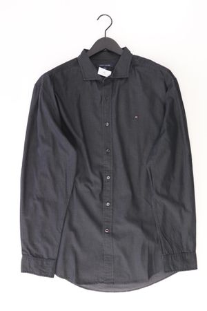 Tommy Hilfiger Langarmhemd Gr. XL grau