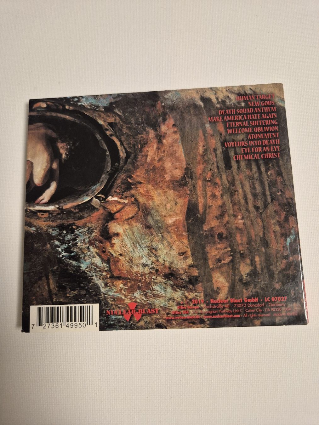CD: Thy Art Is Murder - Human Target - CD – Nuovo (secondo la descrizione) da Uster venduto da newwave0 1