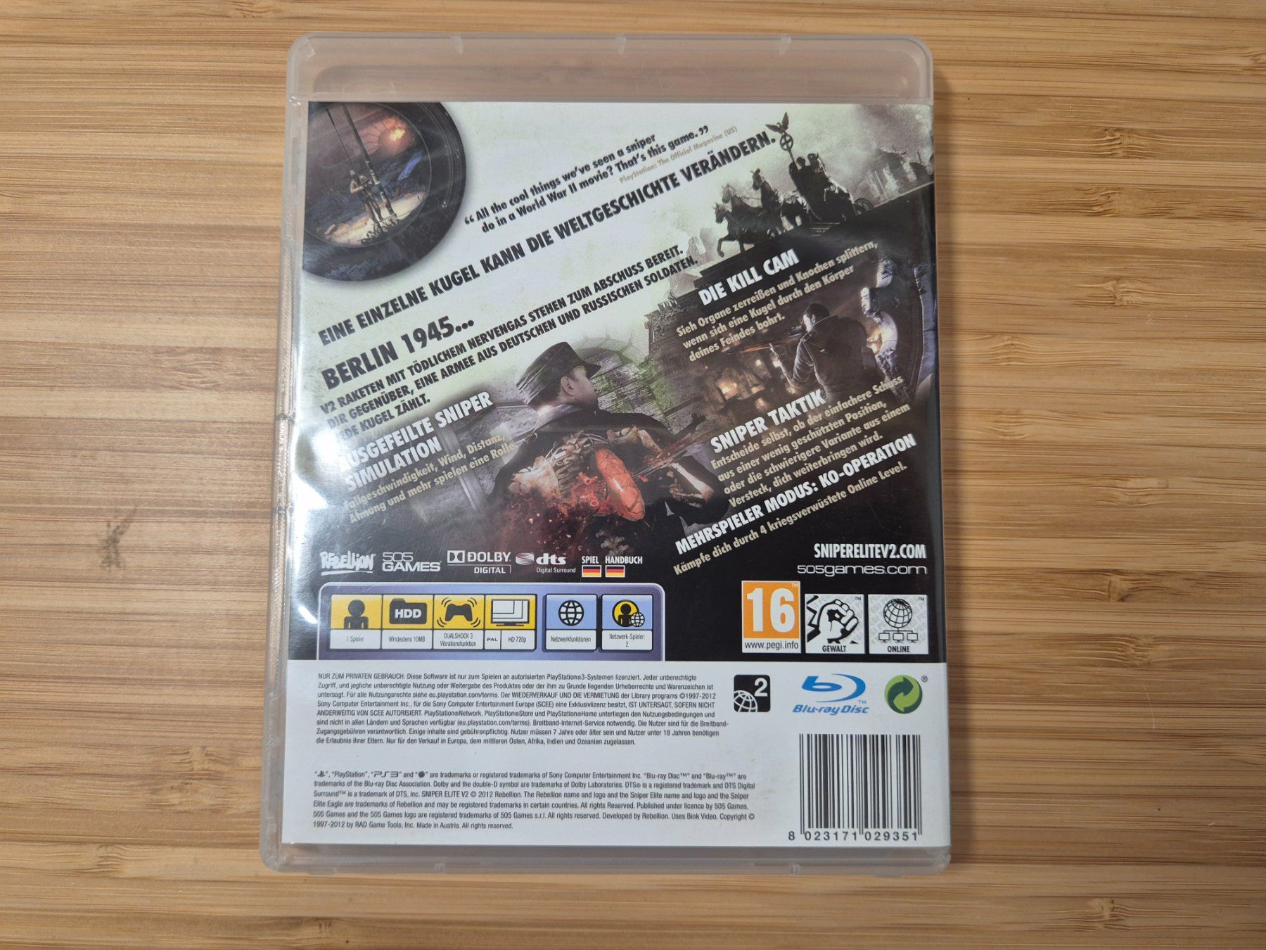 Giochi: Sniper Elite V2 für Ps3 – Usato da Ried-Muotathal venduto da Kaegi16 2