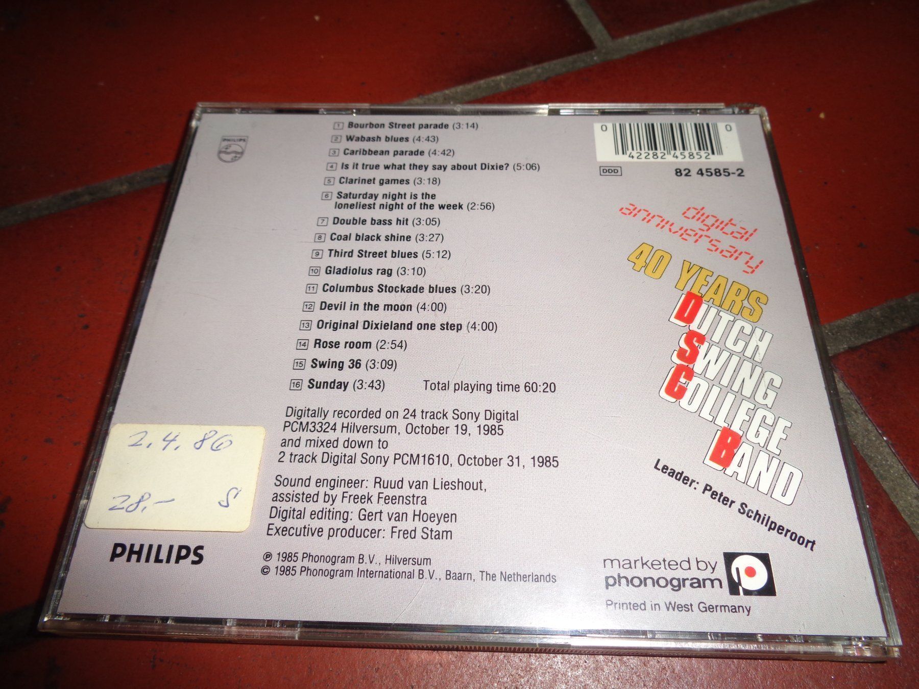 CDs: Digital Anniversary - 40 Years D.S.C. CD – D'occasion à Olten par Disc-Ausverkauf 1
