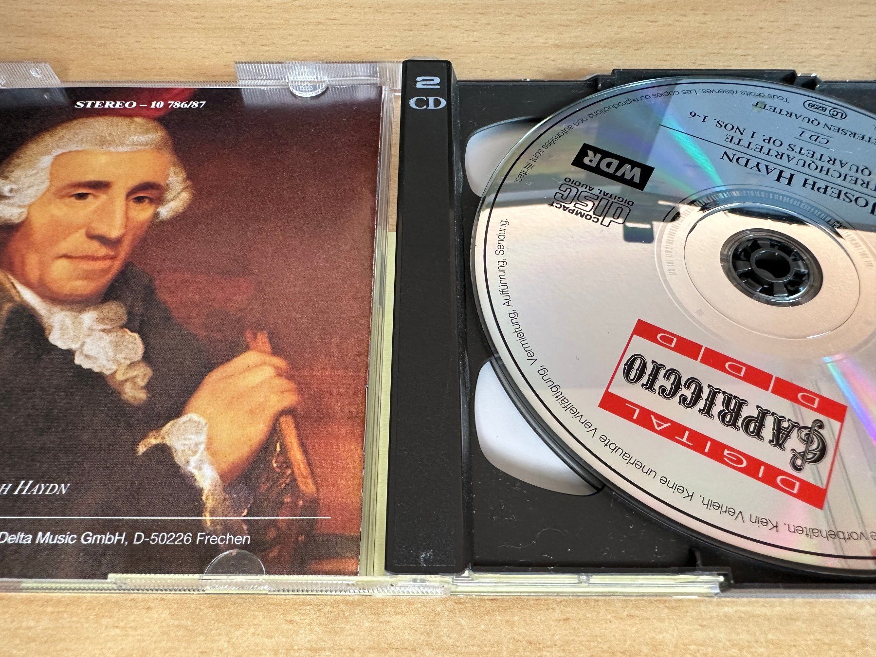 CD: Joseph Haydn - Petersen Quartett – String Quartets Op - 2 CD – Usato da Rikon im Tösstal venduto da Alpenmutz 2