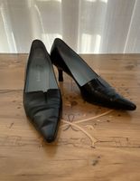 Elegante Peter Kaiser Leder Pumps Schuhe Grösse 37 schwarz