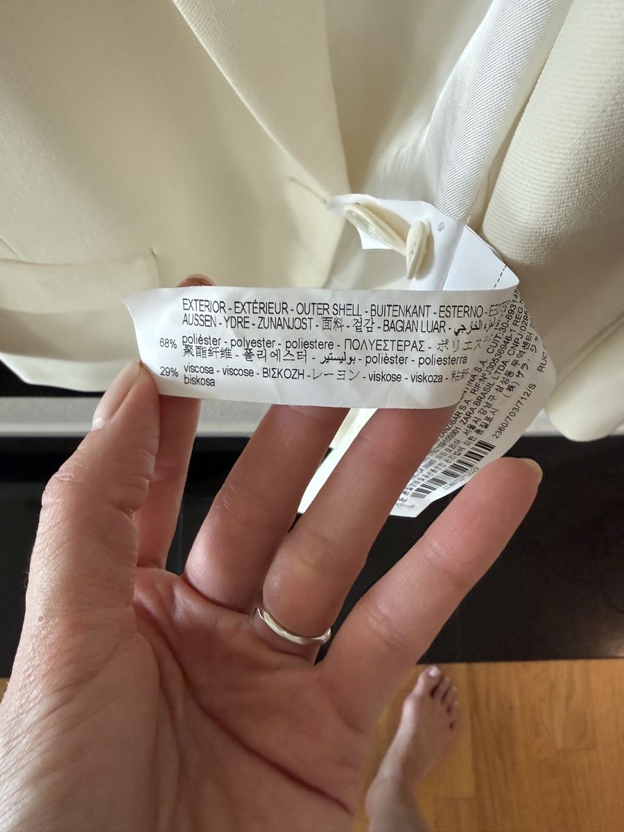 Zara Giacche: Cream Zara Blazer size S – Usato da Kilchberg venduto da anloufra 5
