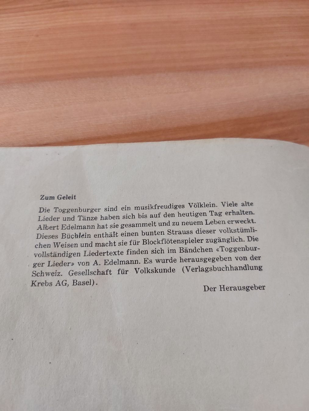 Libri: Altes Toggenburger Hausbüchlein Albert Edelmann – Usato da Ganterschwil venduto da HeidiuPeter 3
