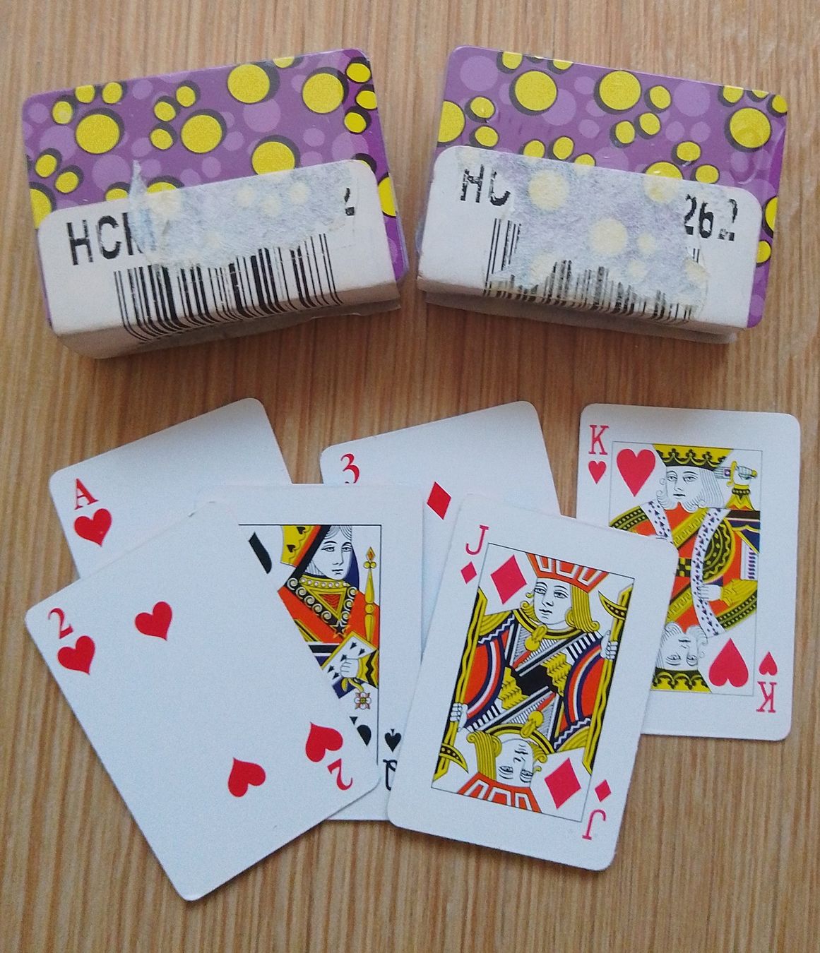 Spiele: 2x Jass oder Joker Spielkarten Mini 4 x 2,7 Rommé Bridge usw – Neu (gemäss Beschreibung) aus Wohlen AG von salamanderspielwaren