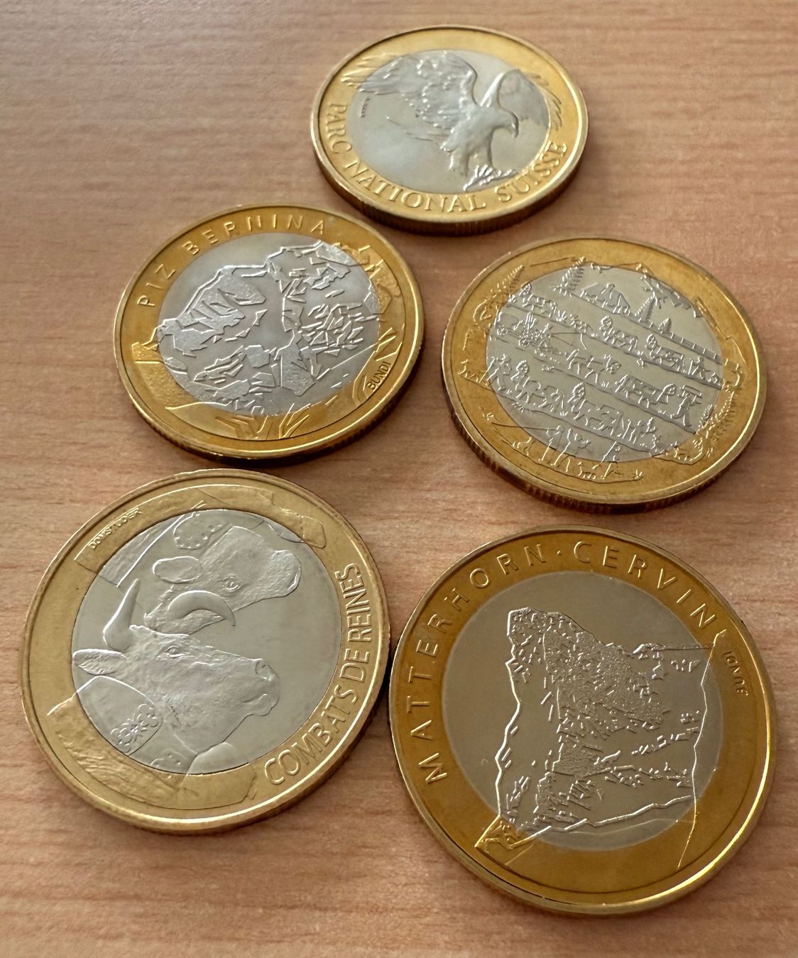 Tutti le monete: 8 Pièces commémoratives: 10 francs – Nuovo (secondo la descrizione) da Genève venduto da lac_pf6t 2