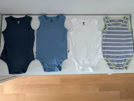 4 Bodies Grösse 64 Body ☀️ Bodys Kleiderpacket ärmellos