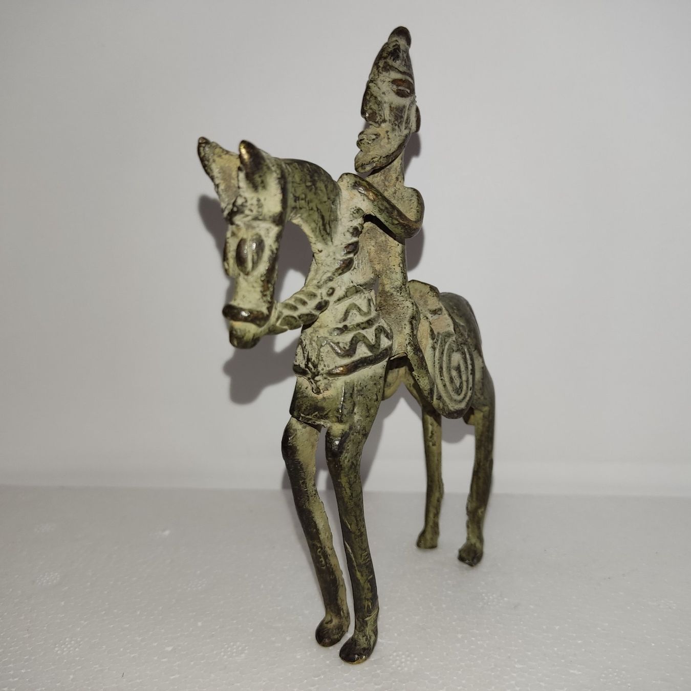Statuette: Dogon Reiter Figur, 14 cm Hoch – Usato da Rieden SG venduto da res1291 3