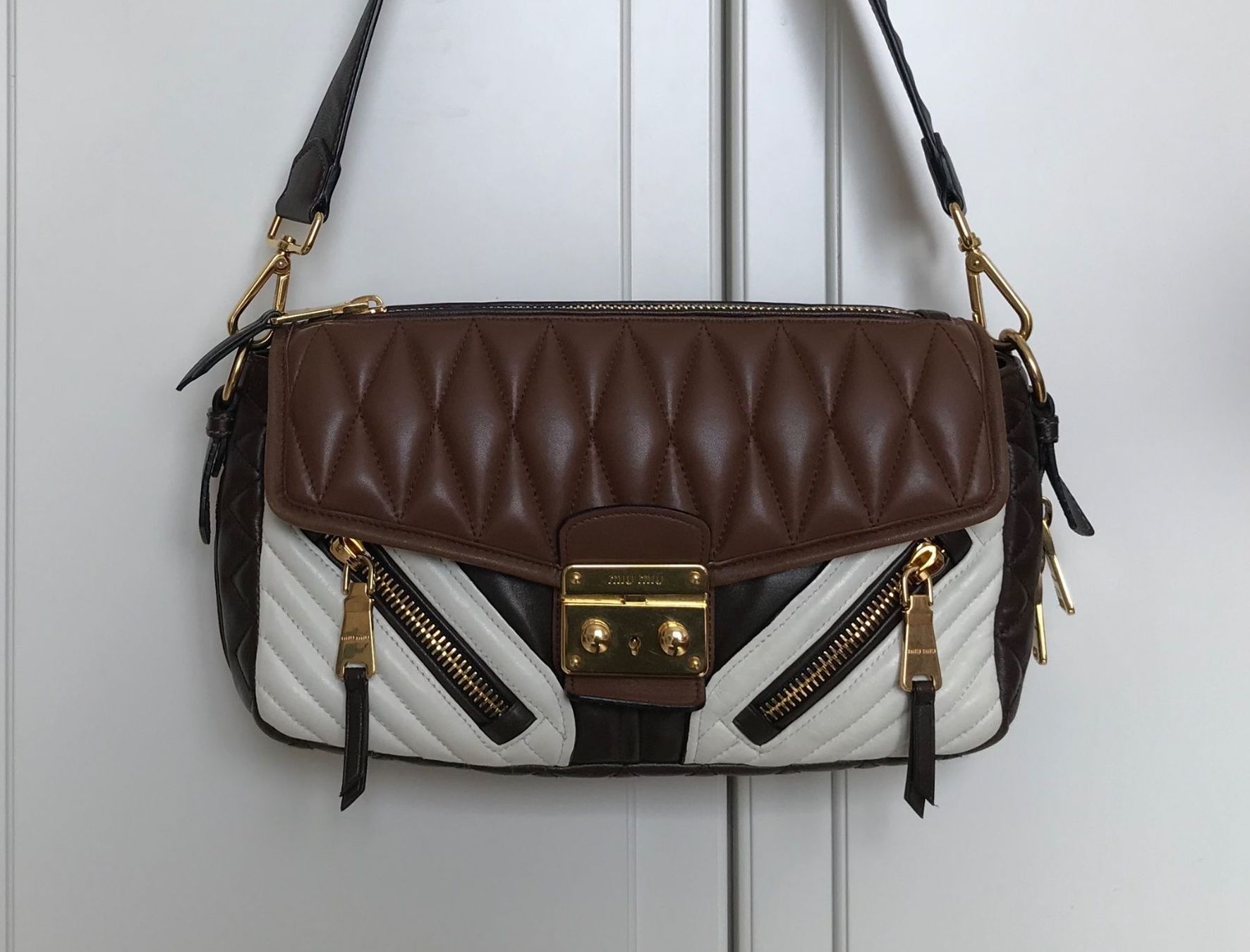 Miu Miu Borse da donna: Miu Miu Tasche Biker bag – Usato da Au SG venduto da alphajoker 1