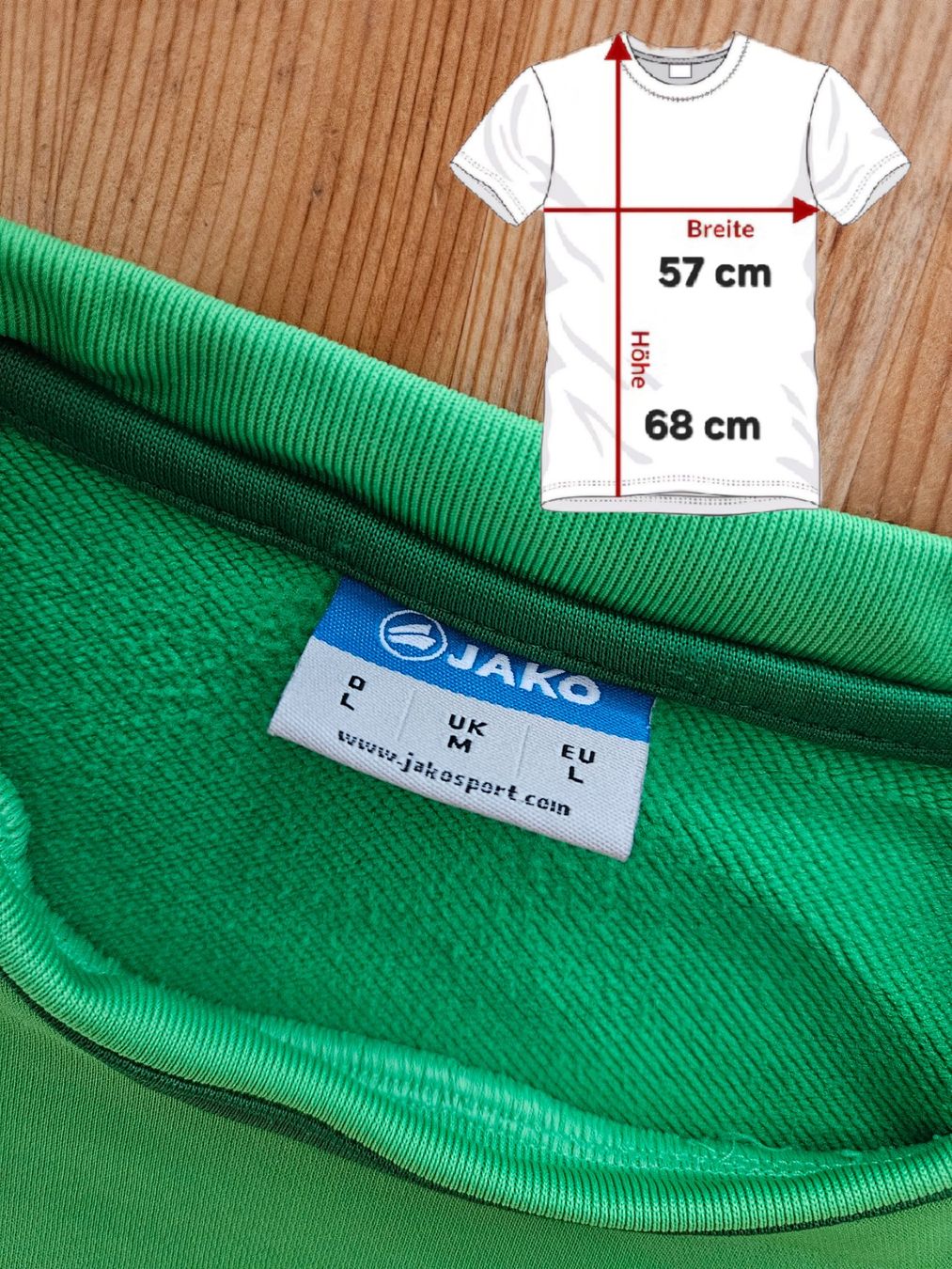 Jako Canottiere & Pantaloni: FC St. Gallen Pullover Jako #4 Gr. L FCSG Trainingsoberteil – Usato da Hägglingen venduto da United-Village-Trade 2