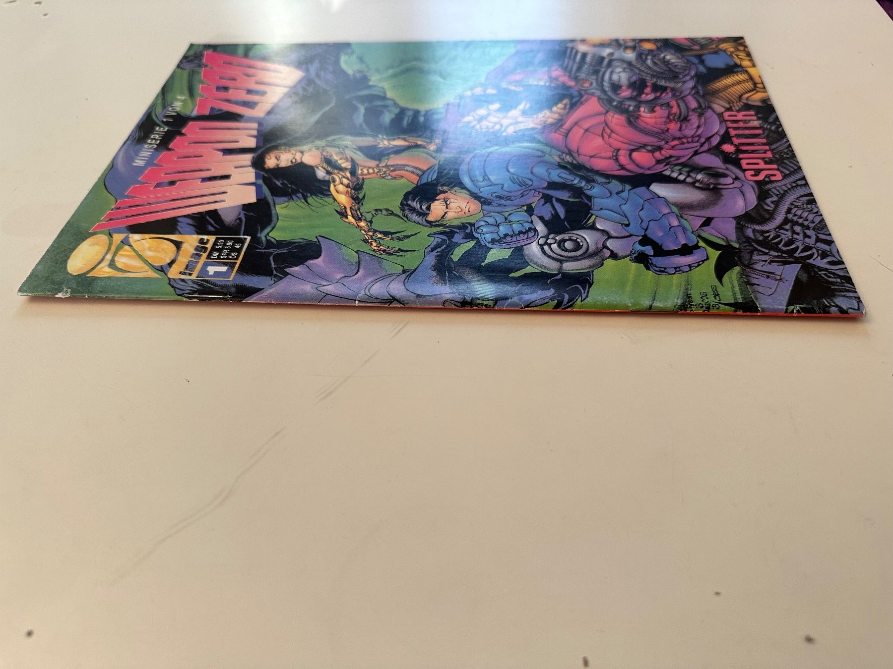 Fumetti: WEAPON ZERO BAND 1 - SPLITTER – Usato da Münsingen venduto da Ganjam 1