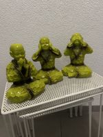 Statuettes Bouddha Sages en céramique vintage! 48 caractères