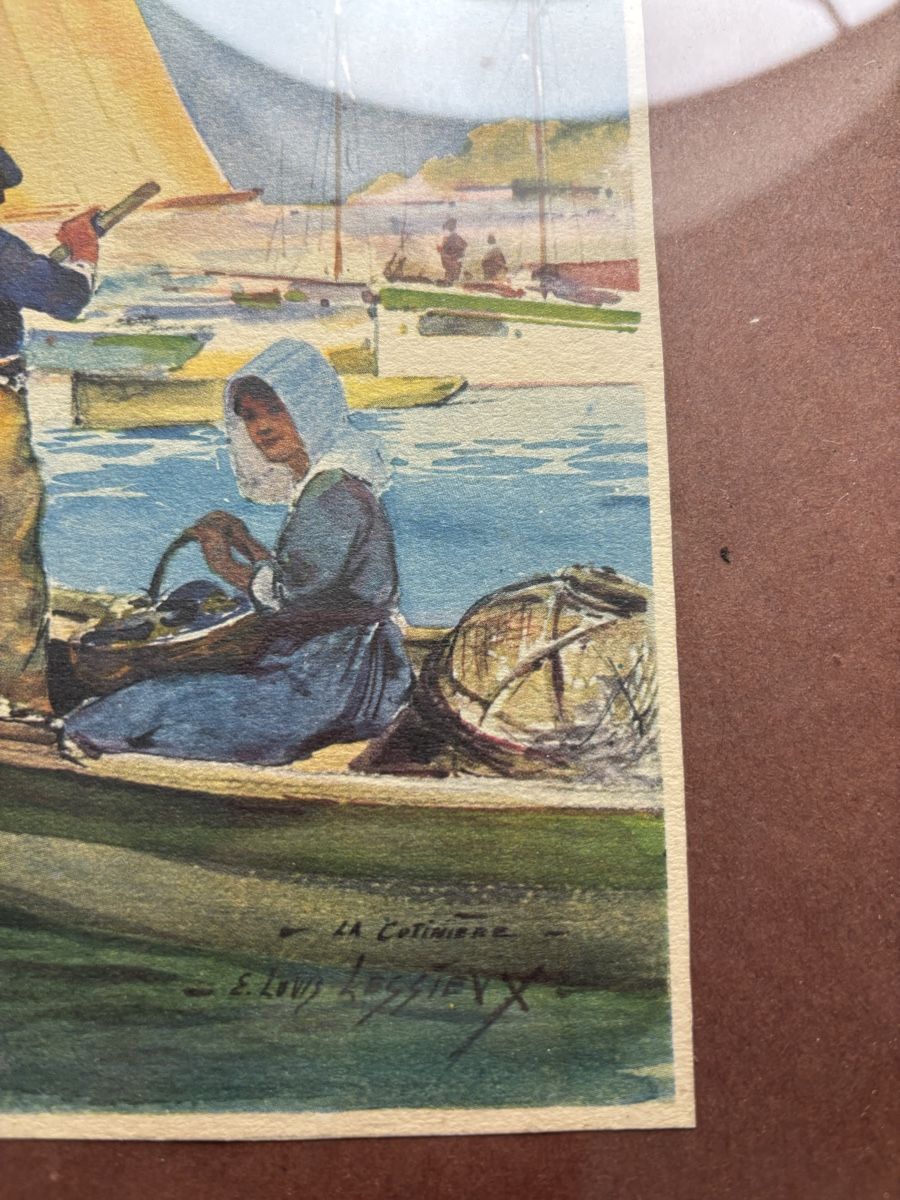 Dipinti: Aquarelle de Louis Lessieux – Usato da Estavayer-le-Lac venduto da bde_mc5x 5