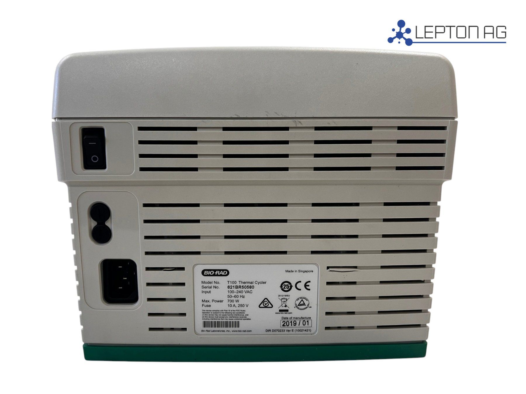 Accessori da laboratorio: Bio-Rad T100 Thermal Cycler – Usato da Niederdorf venduto da LeptonAG_Labor 8