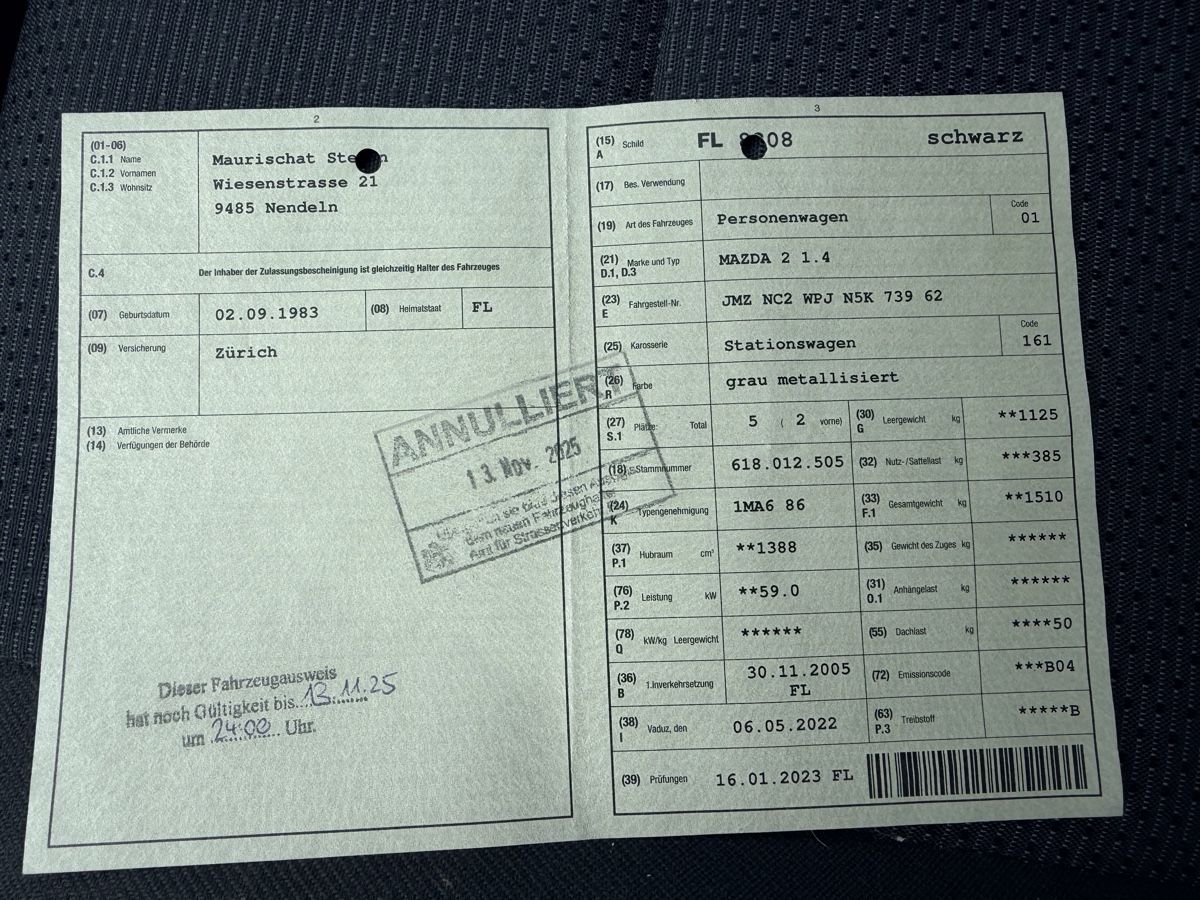 Mazda Automobili: Mazda 2 1.4 Benzin mit klima jg2005 132000km  – Usato da Bern venduto da Kamjan 6