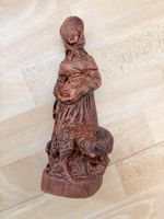 Statuette Francis Lascour, Terre Cuite, Berger et Mouton