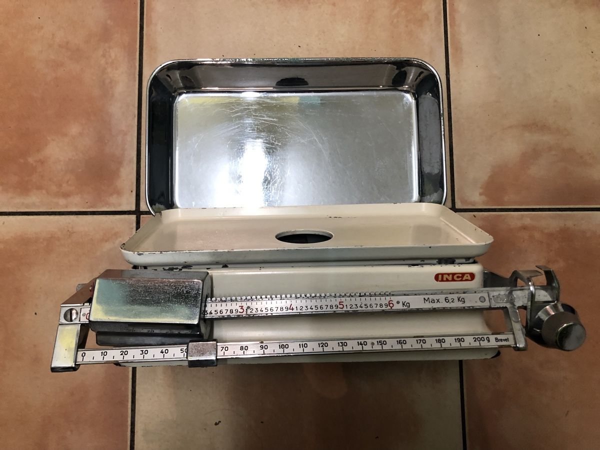 Bilance e pesi: Vintage Küchenwaage INCA – Usato da Eschenz venduto da glettise24 1