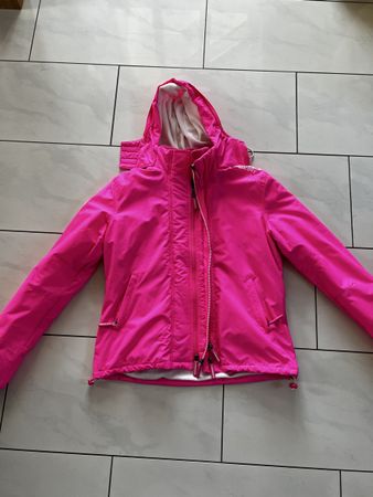Superdry Windcheater Jacke Damen, Pink, Gr. XL