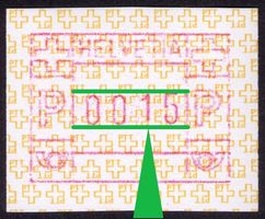 ATM 8 schmal_Abart "KURZE 1" in 0015-Wertstufe ! **