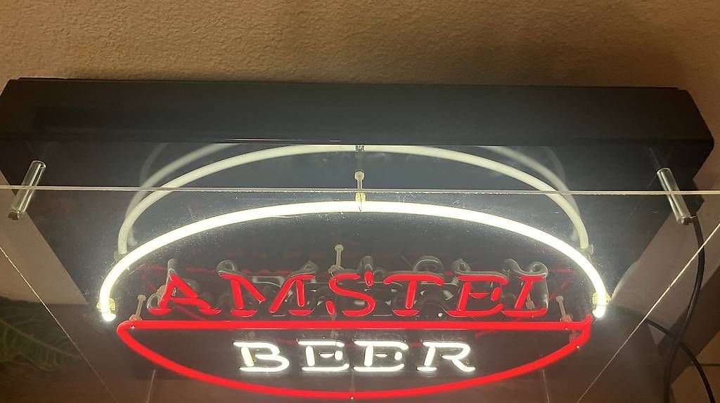 Lampade: Leuchtreklame Amstel Bier. – Usato da Riggisberg venduto da andrew64 3