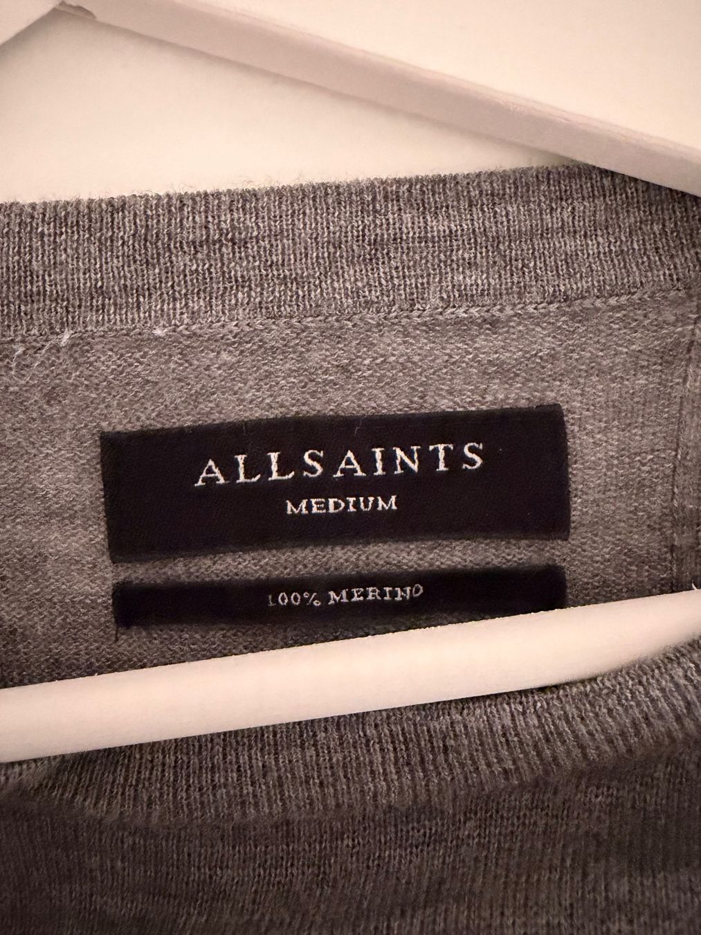 Pullover & Sweatshirts: Pullover ALLSAINTS grau Merino Grösse M guter Zustand – Gebraucht aus Luzern von mani032 1