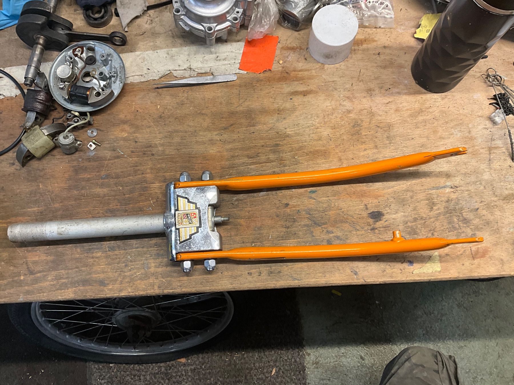 Rixe Ciclomotori: Mofa Gabel Rixe NEU! – Nuovo (secondo la descrizione) da Nussbaumen AG venduto da Mustang66