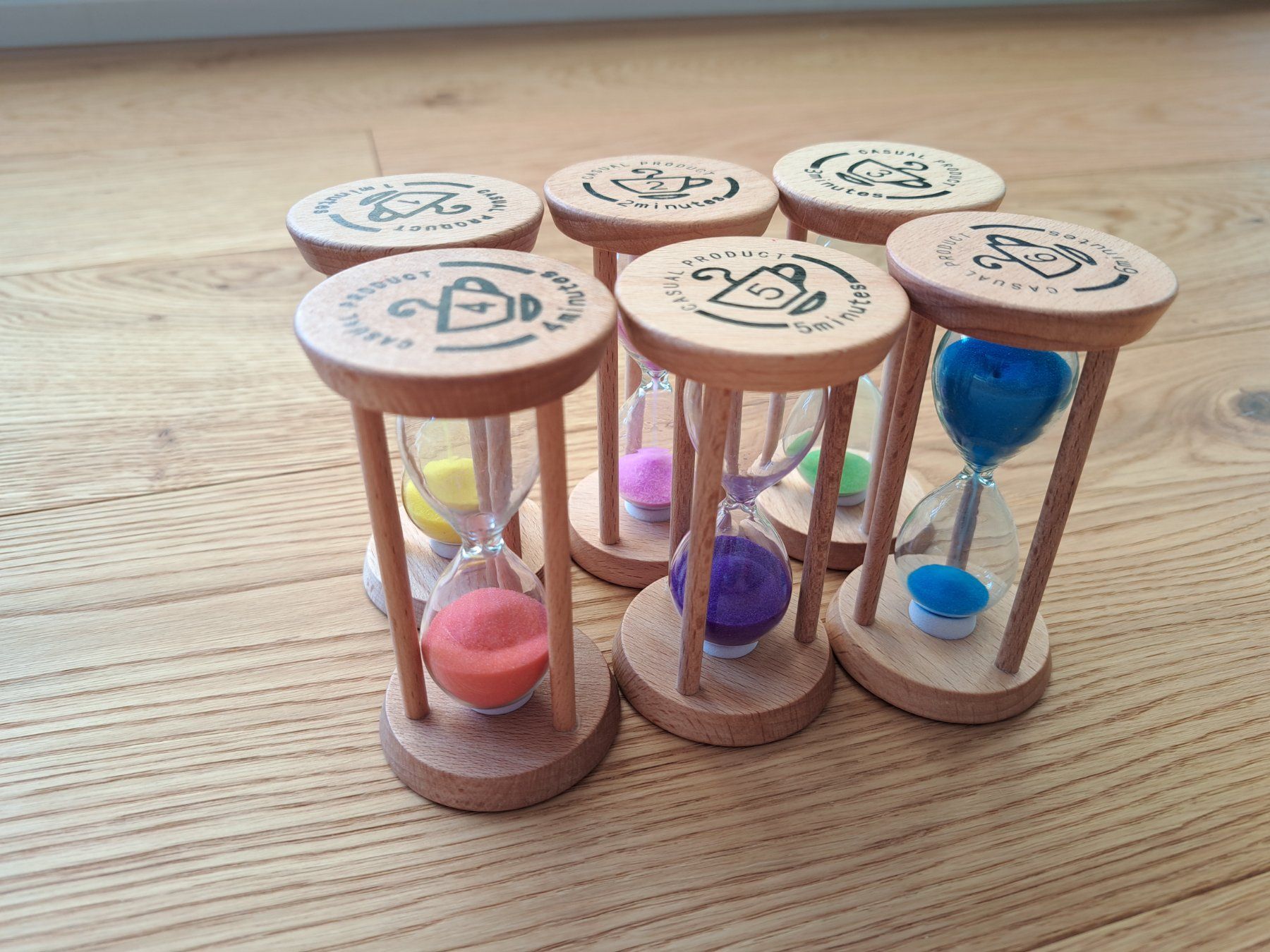 Uhren: Tee-Uhr-/Sanduhr-Set – Gebraucht aus Reinach BL von Tabugiu