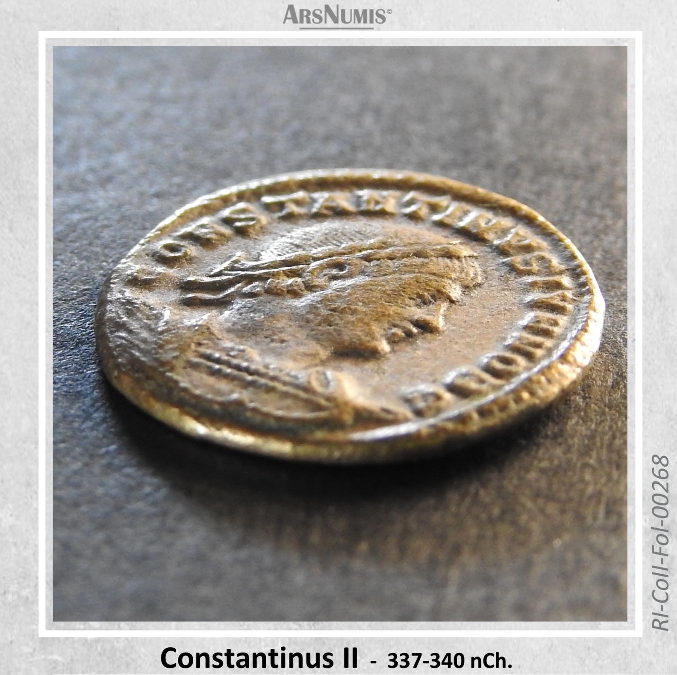Tutti le monete: Römische Münze - Constantinus II – Usato da Oberwil b. Zug venduto da ArsNumis 2