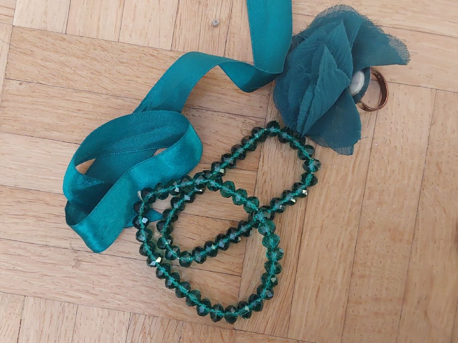 Altri gioielli: Set Modeschmuck neu Farbe petrol – Nuovo (secondo la descrizione) da Köniz venduto da scopello12 1