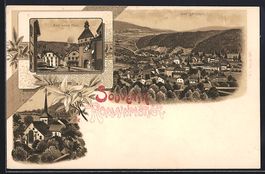 Litho Romainmotier, Ancienne Tour, Vue g