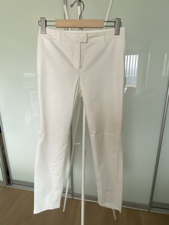 S. Oliver Chino Hose weiss 34