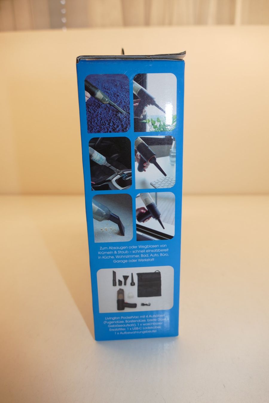 Modelleisenbahnen: Akku Handstaubsauger mit Blasfunktion – Neu und originalverpackt aus Niederhasli von rail-duerst 3