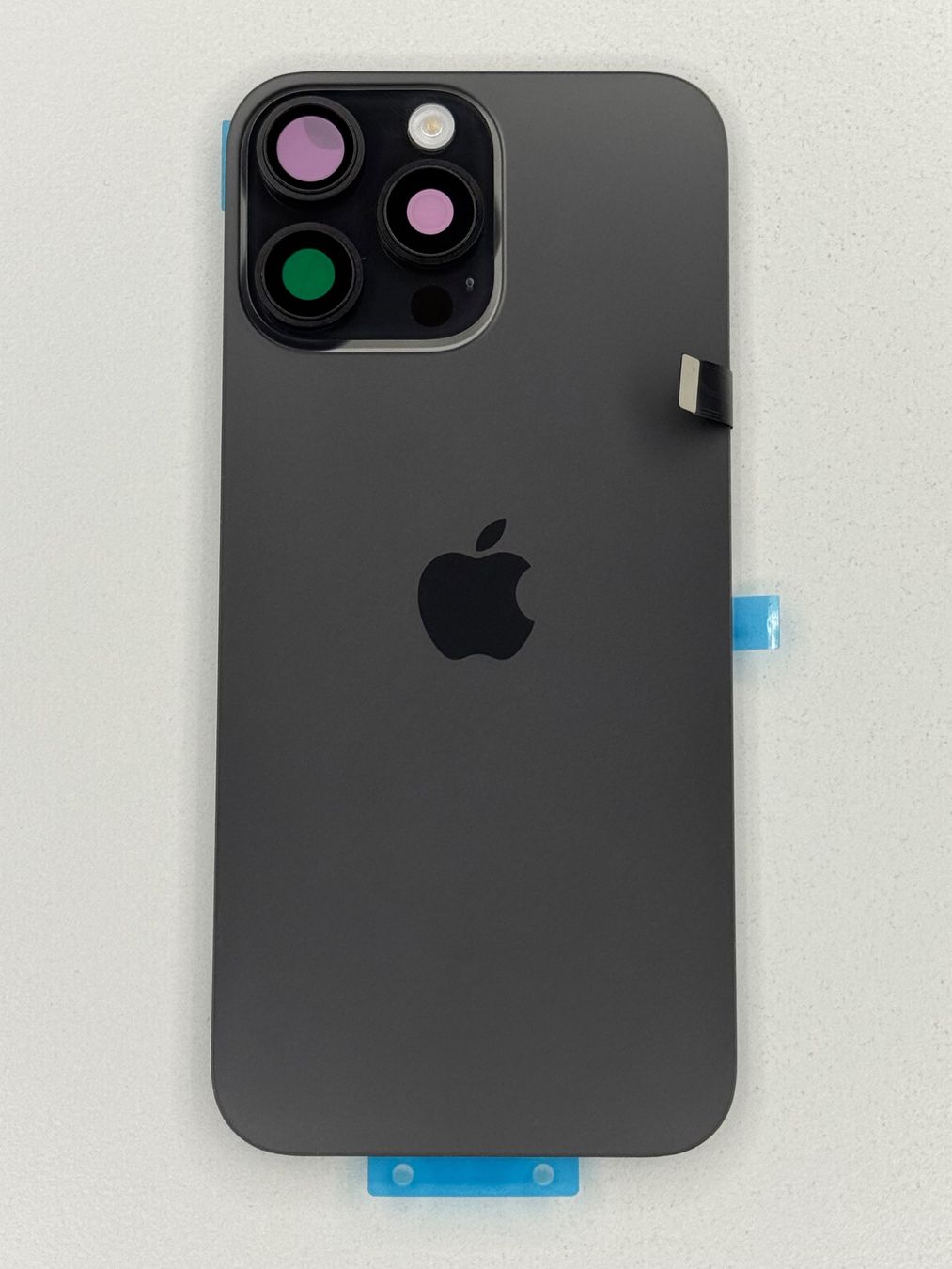 Apple Handys / Smartphones: Vitre Arrière pour iPhone 16 Pro Max avec NFC | Flash – Neu und originalverpackt aus Zug von ElPhone