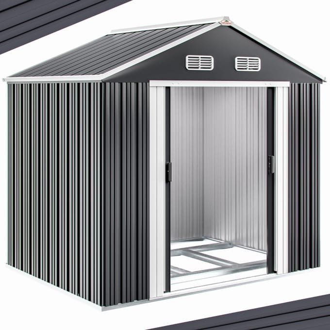Gartenschuppen 257x205x177,5cm 1