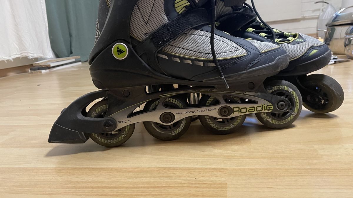 K2 Pattini in linea & Pattini a rotelle: K2 Roadie Inline Skates, Rollschuhe, Grösse 42.5 – Usato da Schaffhausen venduto da sha_x8pg 2