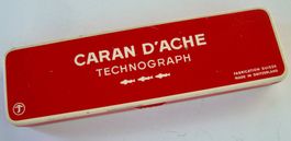Caran D'Ache Schachtel, Dose mit Inhalt Buntstifte