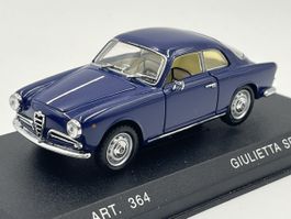 Alfa Romeo Giulietta Sprint 1960 Coupé 1:43 Details Cars