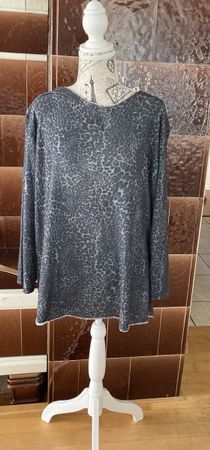 Damen Pullover mit Leopardenmuster Gr.L/XL