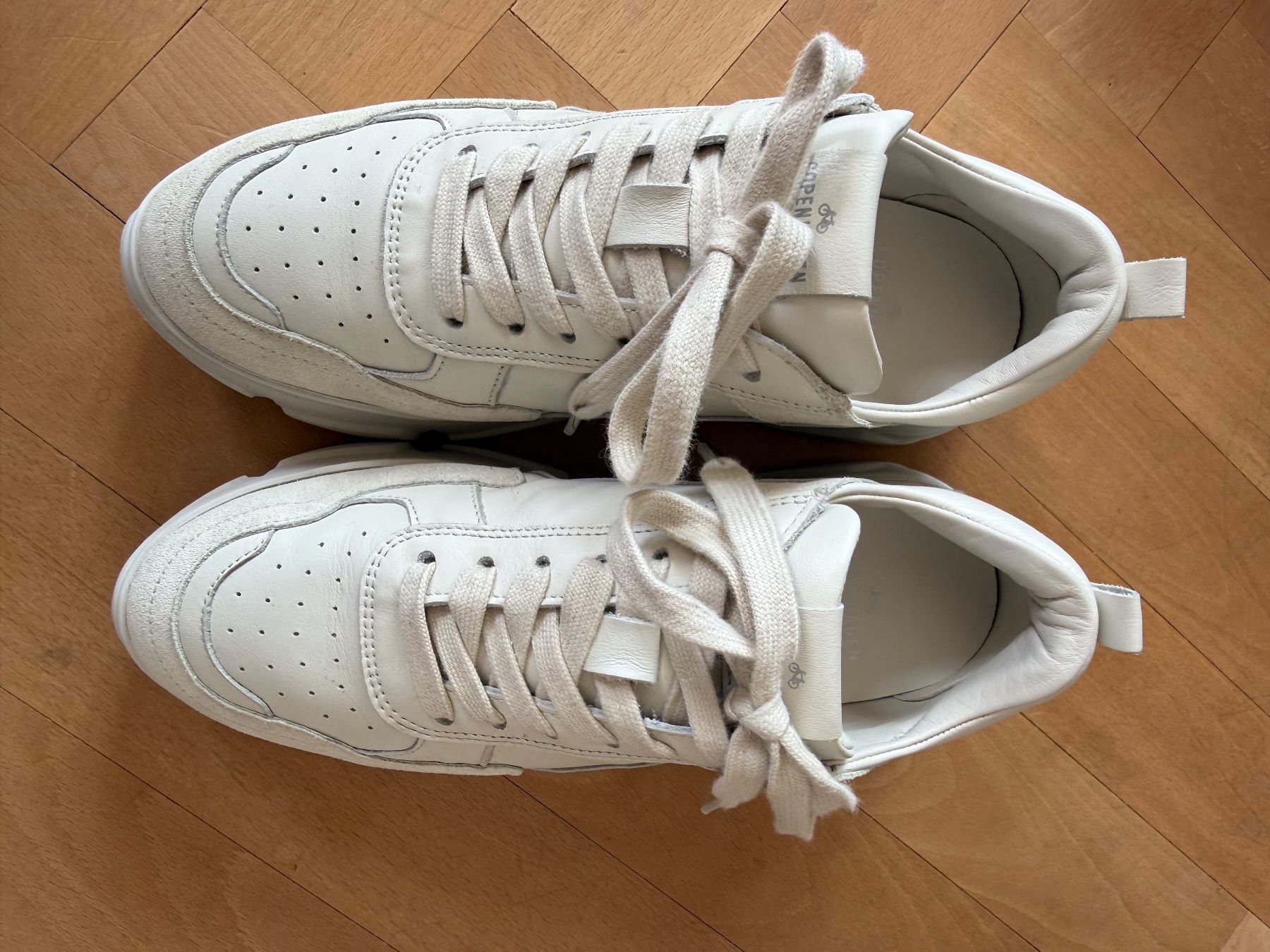 Copenhagen Scarpe da donna: Copenhagen Studios Seneaker CPH46 - Leder mix - Cream – Usato da St. Gallen venduto da baho64 5