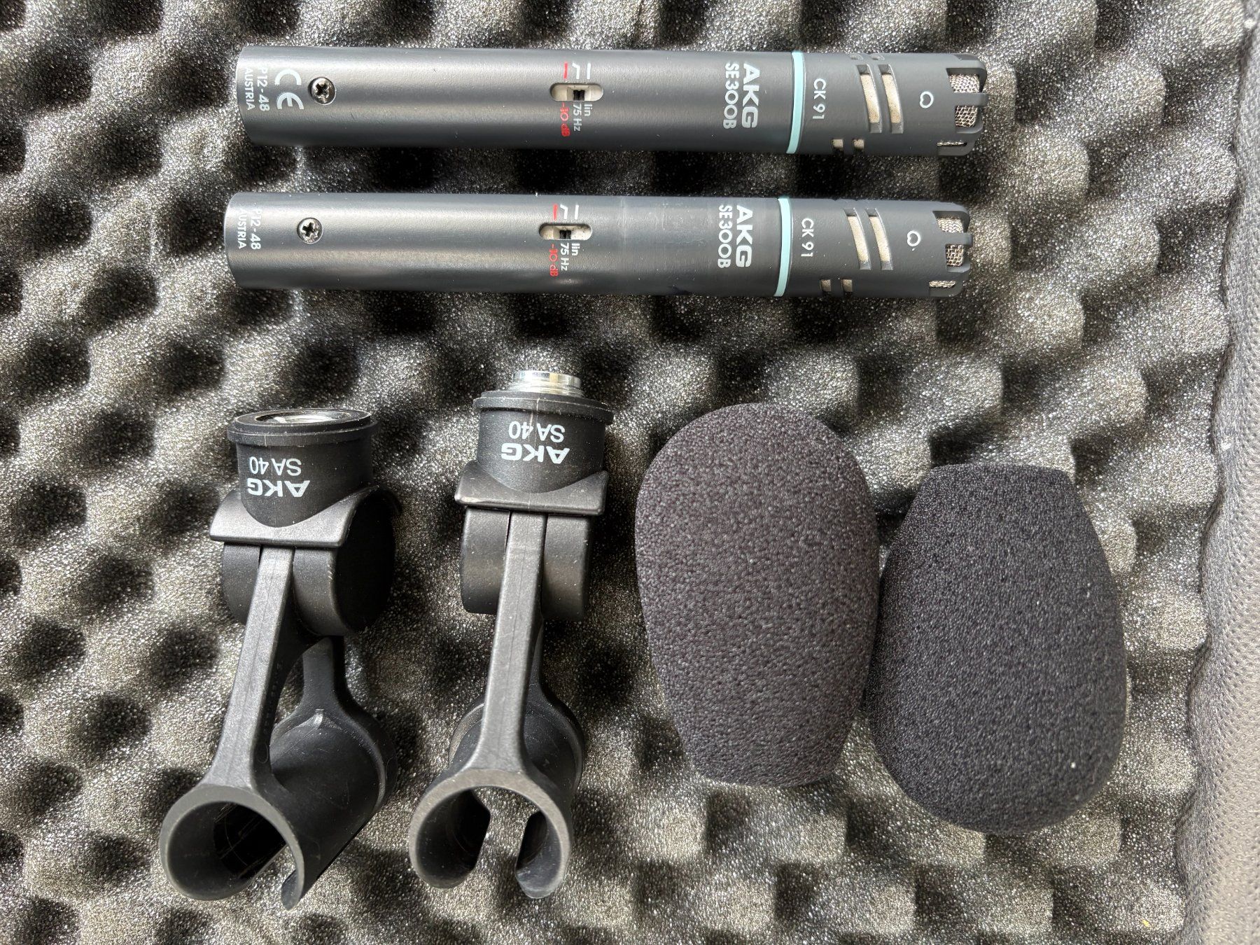Akg Mikrofone: SET B: 2 Stück AKG C391B / SE300 Mikrofone – Gebraucht aus Obfelden von boletus03