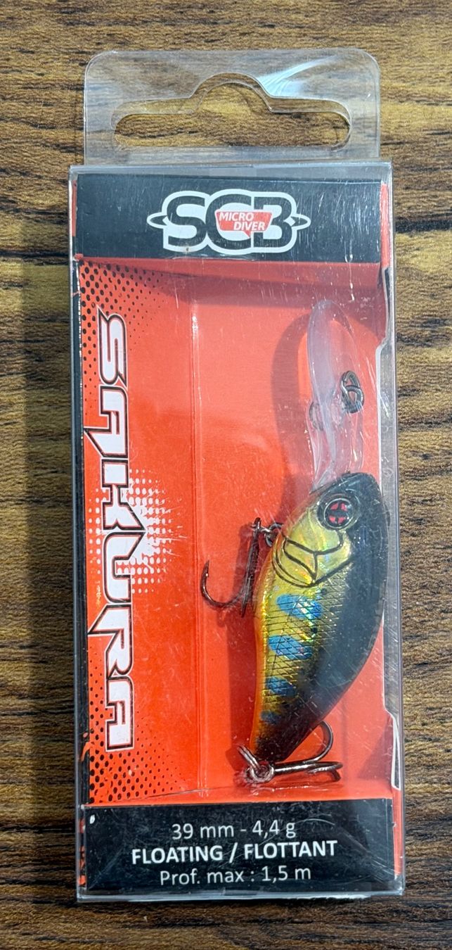 Esche: Sakura SCB Crank Micro 3.9cm / 4.4g – Nuovo e nell'imballaggio originale da Widnau venduto da Fishingtackle_Oggy 1