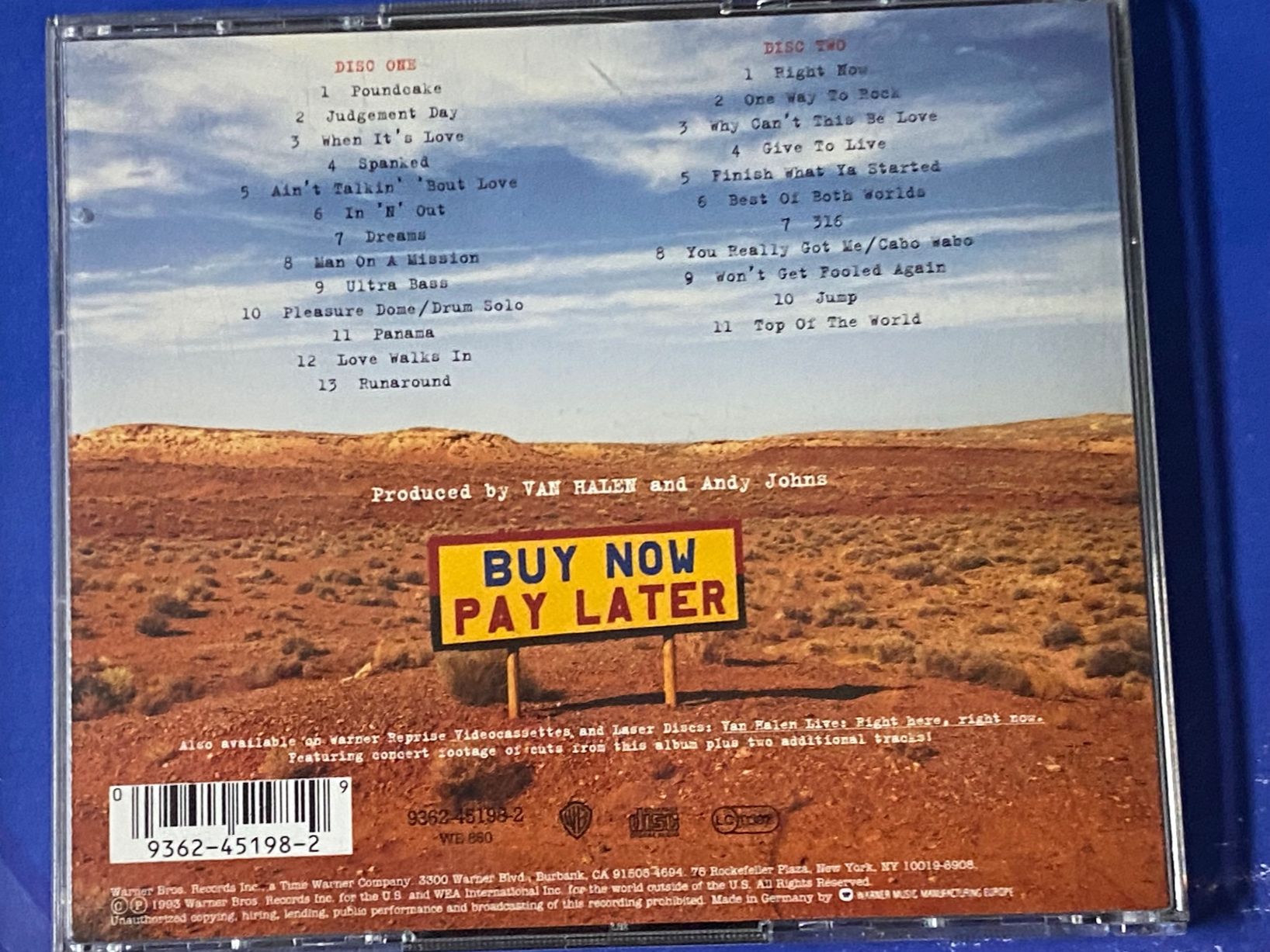 CDs: Van Halen – Gebraucht aus Muri b. Bern von AdidasCollector 1
