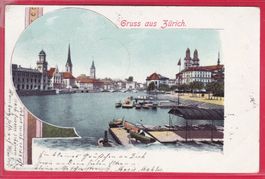 GRUSS AUS ZÜRICH, 9.9.1901