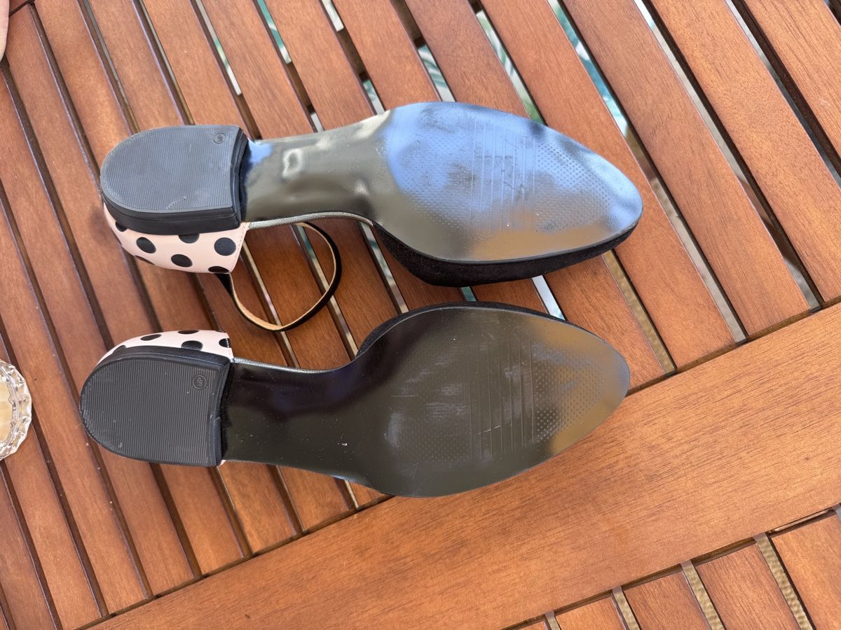 Scarpe da donna: Ballerinas with ankle strap polka dot size 39 used – Usato da Zürich venduto da lui_ns5h 3