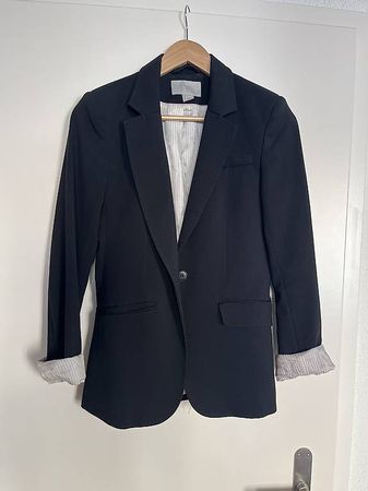 Schicke Jacke schwarz 36